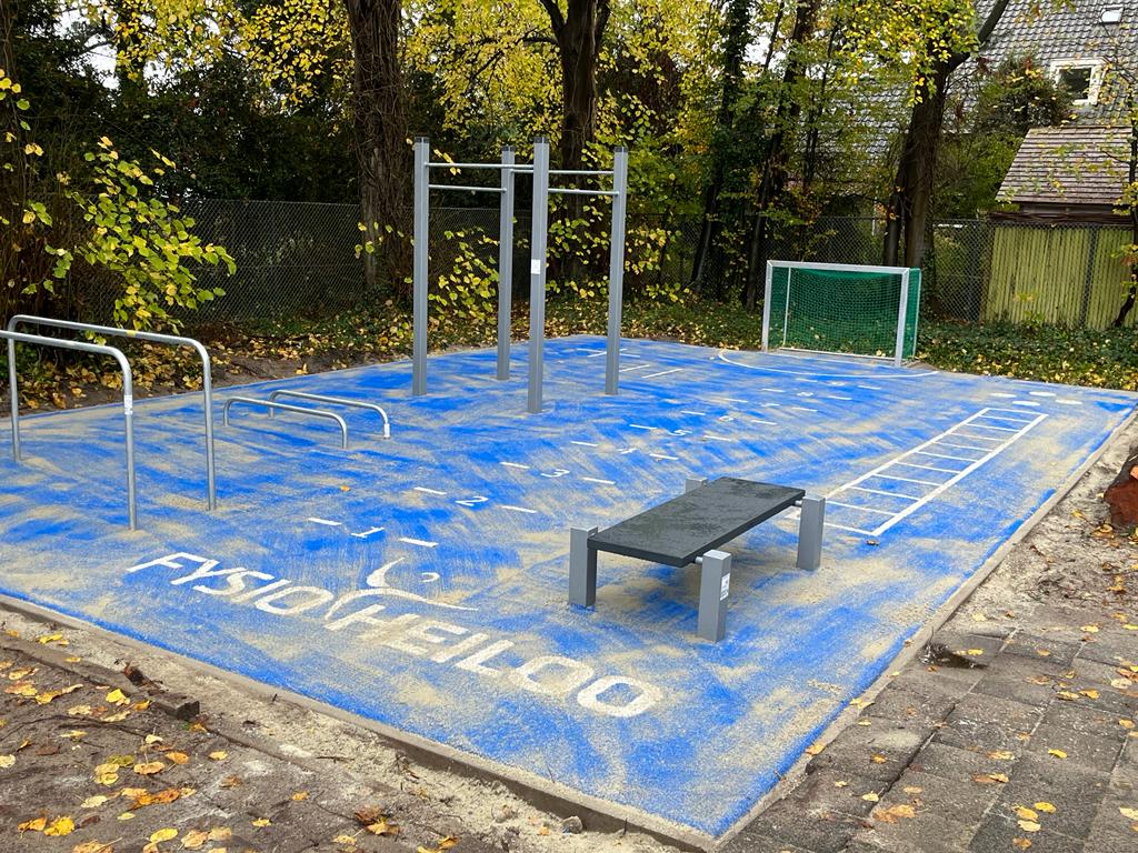 Buiten beweeg- en revalidatieveld Fysio Heiloo